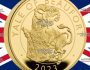 Золотые 500 фунтов Британии - монета 500 фунтов Йель Буфорта