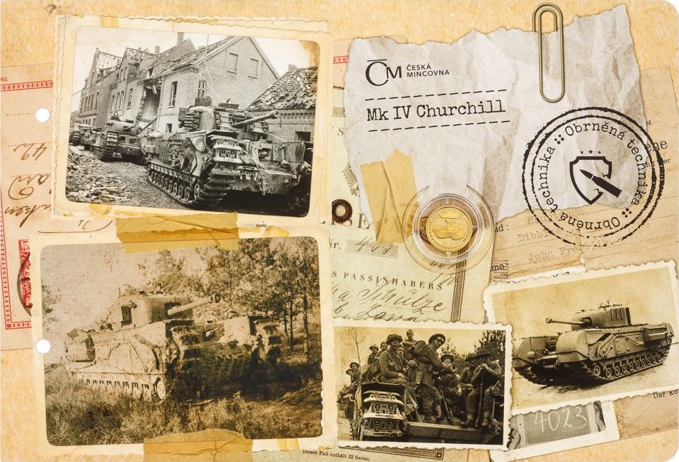 Доллары Ниуэ – монета 5 долларов Марк IV Черчилль, подарочная упаковка