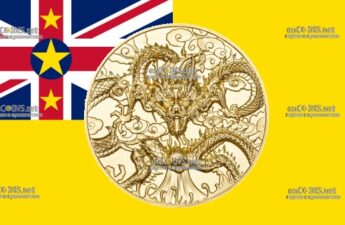 10 баксов Ниуэ – монета 10 долларов Китайская династия Цин