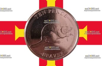 Монеты Гернси - монеты в серии Дикая природа Великих Британских островов
