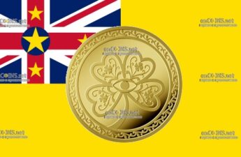 Монеты Ниуэ - монеты в серии Фортуна, 22 мм
