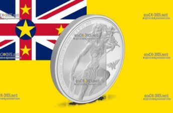 2 доллара Ниуэ – монета 2 доллара Чудо-Женщина