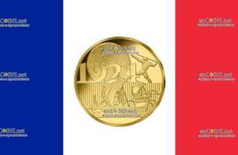 Монеты 50 евро Франция - 50 евро Летние Олимпийские игры 1924 года в Париже