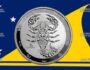 Токелау пять долларов - монеты пять долларов Скорпион