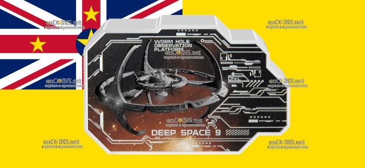 2 доллара Ниуэ – монета 2 доллара Deep Space 9