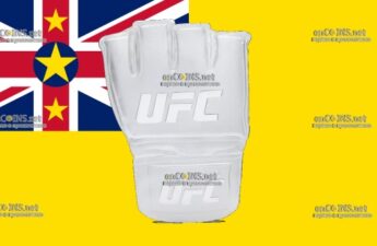 2 доллара Ниуэ – монета 2 доллара Перчатка UFC