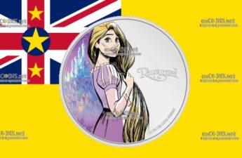 Два доллара Ниуэ – монета 2 доллара Рапунцель