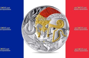 Монеты десять евро Франция - 10 евро Миф о Золотом руне