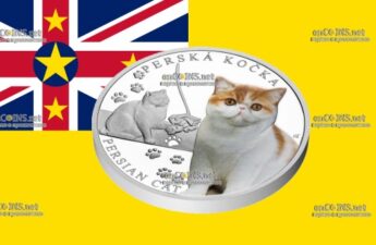 Доллар Ниуэ – монета 1 доллар Перс