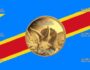 100 франков КФА Конго - монета 100 франков КФА Трицератопс