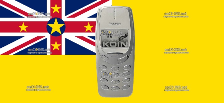 2 доллара Ниуэ – монета 2 доллара Неубиваемый Телефон