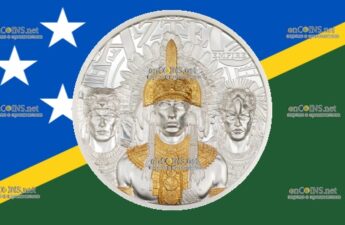 20 долларов Острова Кука – монета 20 долларов Империя ацтеков