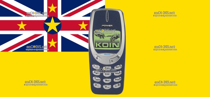 Два доллара Ниуэ – монета 2 доллара Неубиваемый Телефон