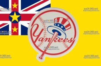 Монета пять долларов Ниуэ – монета 5 долларов клуб New York Yankees