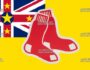 Пять долларов Ниуэ – монета 5 долларов клуб Boston Red Sox