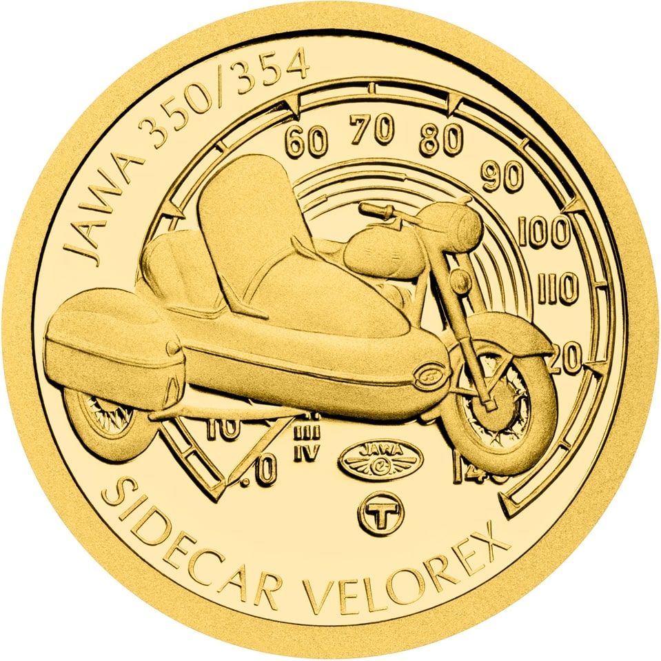 10 долларов Ниуэ – монета 10 долларов JAWA 350, реверс