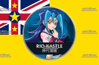 2 бакса Ниуэ – монета 2 доллара Рио Кастл