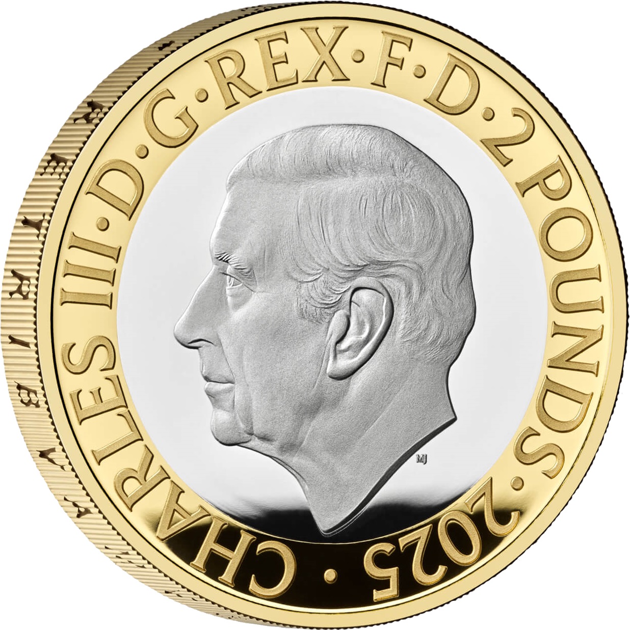 2 фунта Великобритания - серебряные монеты 2 фунта Гордость Белфаста, аверс