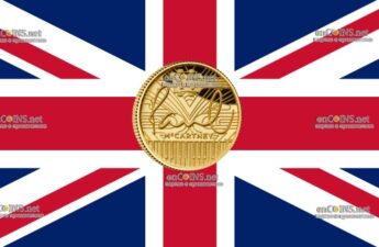 50 пенсов Великобритании - монета 50 пенсов Пол Маккартни