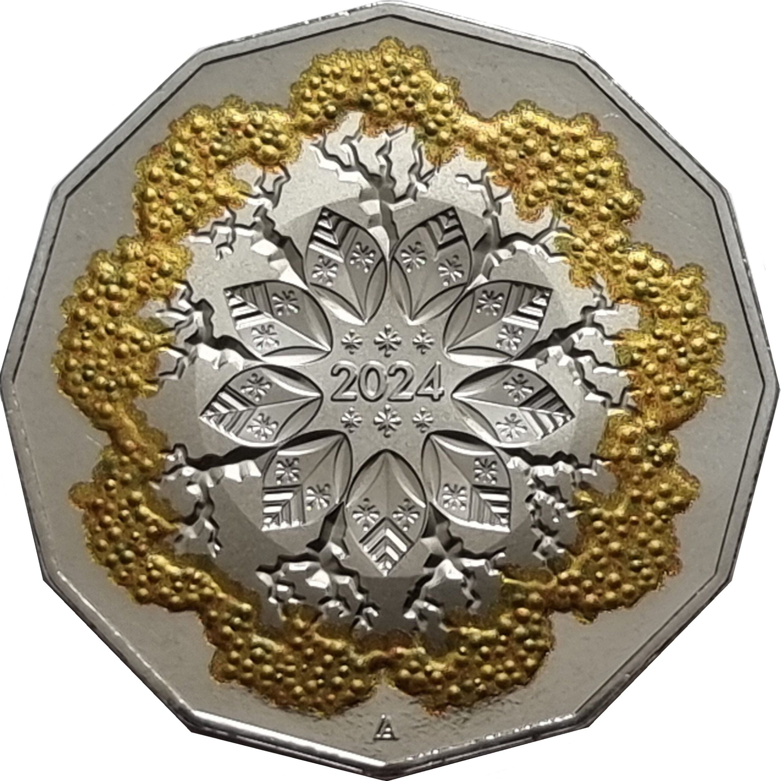 50 центов Австралии - монета 50 центов Праздничные цветы, реверс