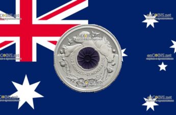Австралийские два доллара - монета 2 доллара День памяти - Животные войны