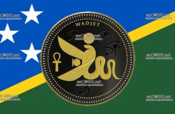 Деньги Соломоновых островов пятьдесят центов - монета 50 центов Уаджет