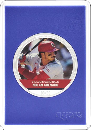 Два доллара Ниуэ – монета 2 доллара Нолан Джеймс Аренадо, реверс