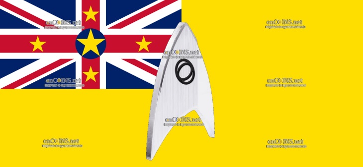 Два доллара Ниуэ – монета 2 доллара Знак отличия - Научный