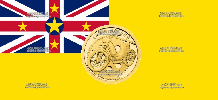 Монета 10 долларов Ниуэ – монета 10 долларов JAWA 50