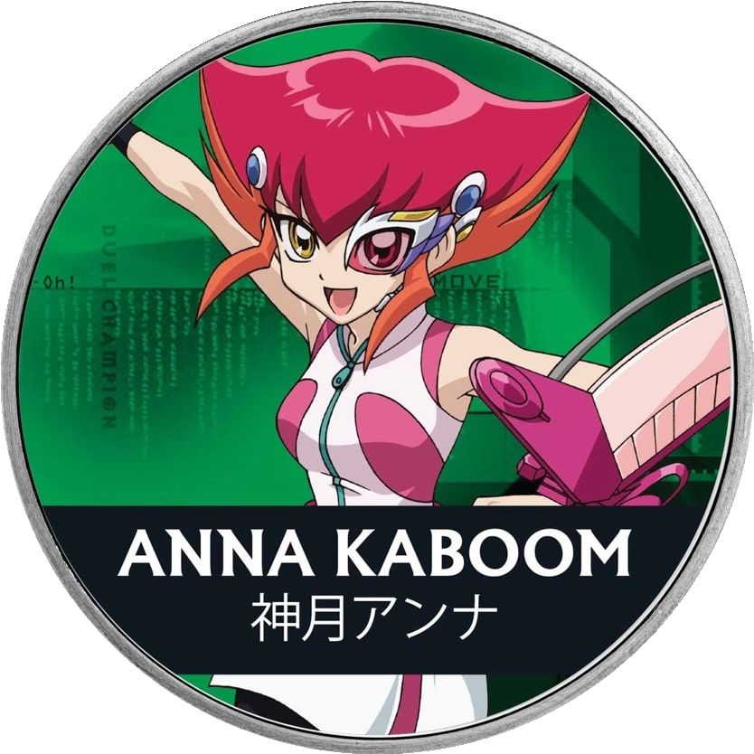 Монета 2 доллара Ниуэ – монета 2 доллара Анна Кодзуки, реверс