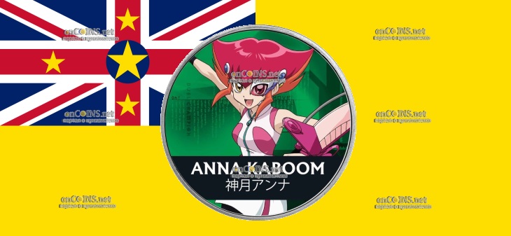 Монета 2 доллара Ниуэ – монета 2 доллара Анна Кодзуки