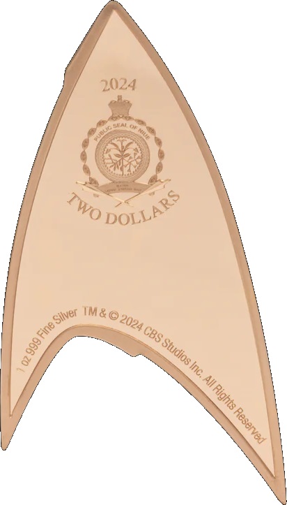 Монета 2 доллара Ниуэ – монета 2 доллара Знак отличия - Операционный, аверс