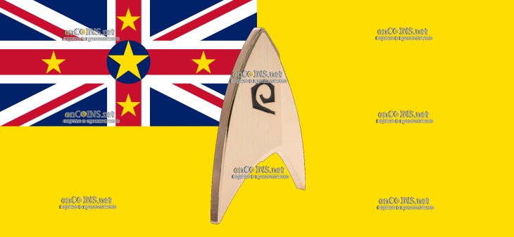 Монета 2 доллара Ниуэ – монета 2 доллара Знак отличия - Операционный