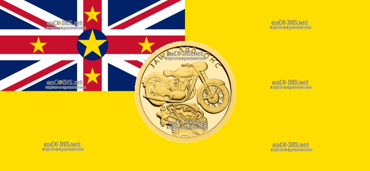 Монета десять долларов Ниуэ – монета 10 долларов JAWA 500 OHC