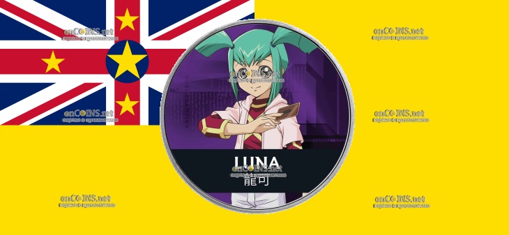 Монета два бакса Ниуэ – монета 2 доллара Луна