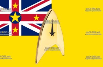 Монета два доллара Ниуэ – монета 2 доллара Знак отличия - Командный