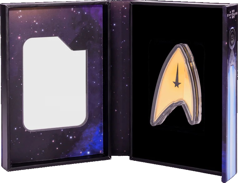 Монета два доллара Ниуэ – монета 2 доллара Знак отличия - Командный, подарочная упаковка