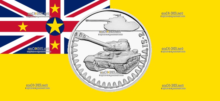 Монета $ Ниуэ – монета 1 доллар ИС-2