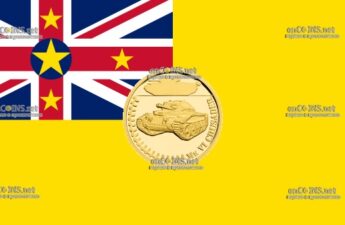 Монета пять $ Ниуэ – монета 5 долларов Mk VI Crusader