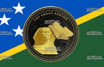 Монеты Соломоновых островов 50 центов - монета 50 центов Великий Сфинкс