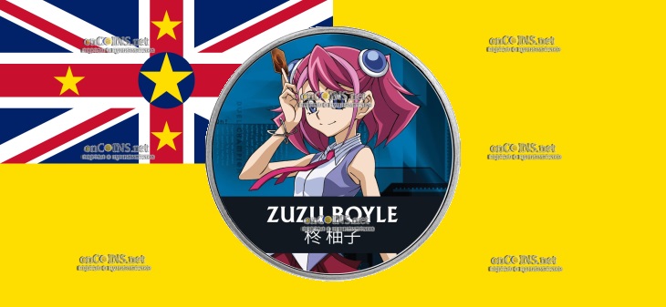 Ниуэ два доллара – монета 2 доллара Зузу Бойл