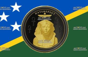 Пятьдесят центов Соломоновых островов - монета 50 центов Хатшепсут