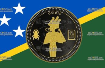 Соломоновы острова монета 50 центов - монета 50 центов Осирис