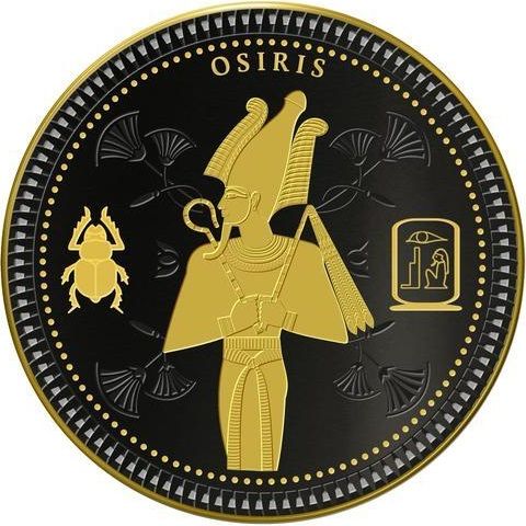 Соломоновы острова монета 50 центов - монета 50 центов Осирис, реверс