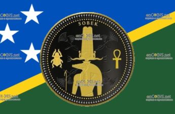 Соломоновы острова монета 50 центов - монета 50 центов Собек