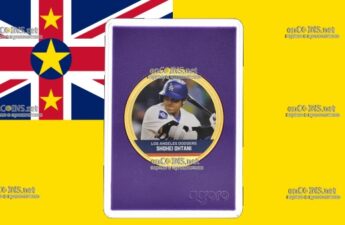 Золотые 2 доллара Ниуэ – монета 2 доллара Сёхэй Отани