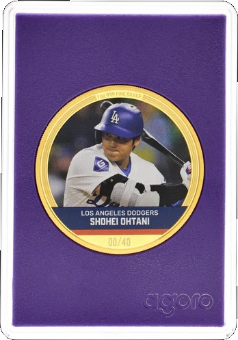 Золотые 2 доллара Ниуэ – монета 2 доллара Сёхэй Отани, реверс