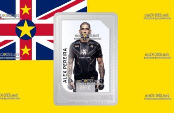 2 доллара Ниуэ – монета 2 доллара Александро Перейра