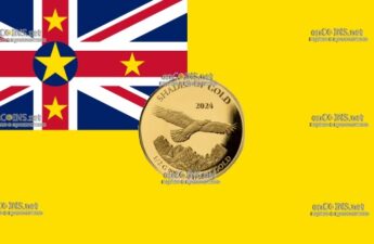 Десять долларов Ниуэ - монета 10 долларов Орел