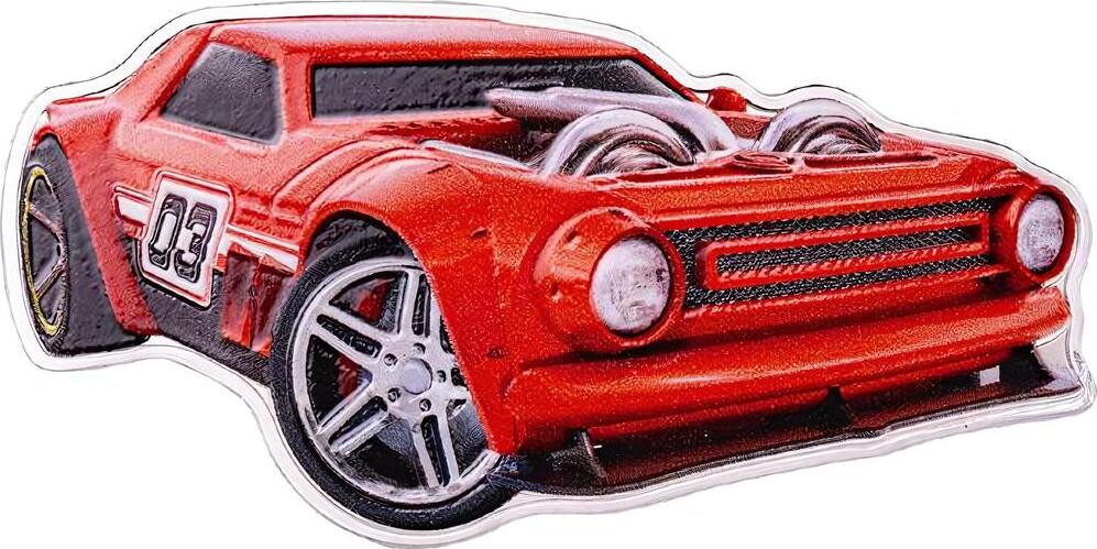 Два бакса Соломоновых островов - монета 2 доллара Night Shifter, реверс